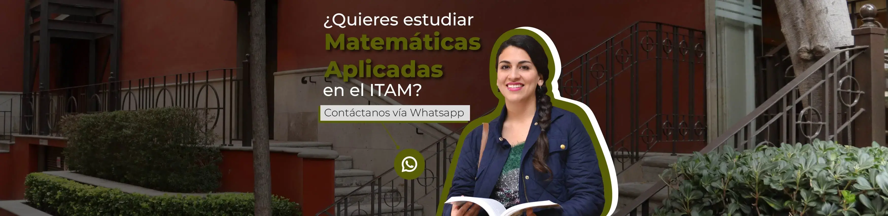 ¿Quieres estudiar Matemáticas Aplicadas en el ITAM?